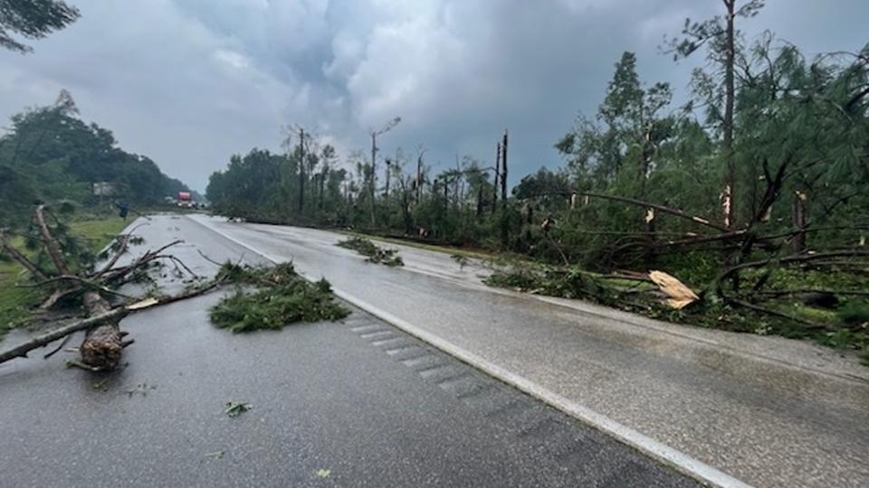 Interstate 95 was closed near Rocky Mount due to obstructions, between Highway 64 and Highway 43. The North Carolina Department of Transportation told WTVD it’s expected to reopen by 4 p.m. Wednesday.