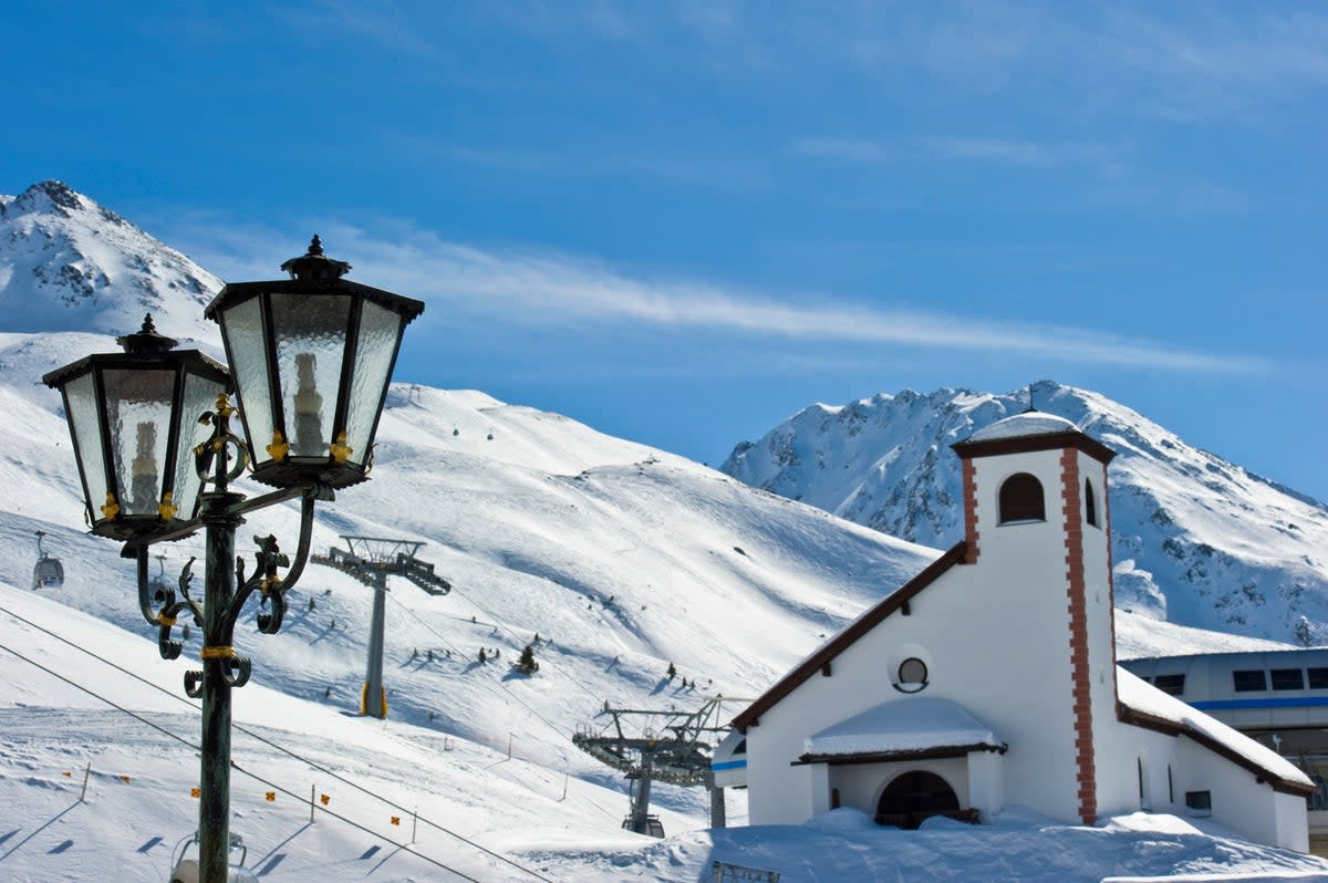 Find snowsure slopes in Obergurgl (Getty Images)