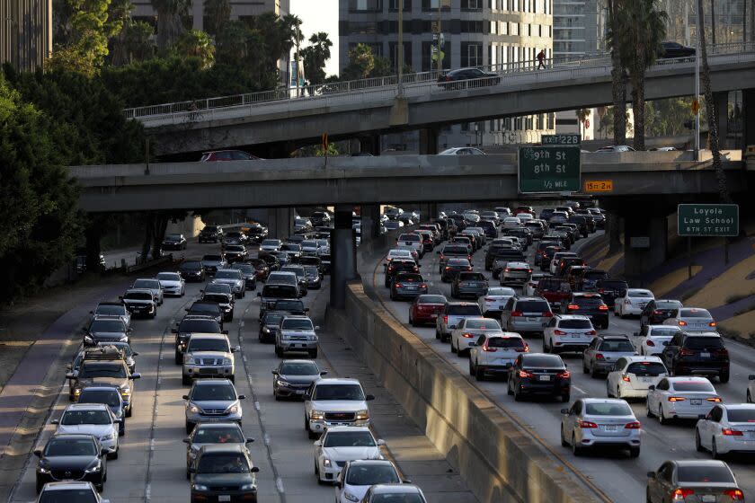 Gary Coronado  Los Angeles Times CALIFORNIA has relied for decades on a special waiver from the federal government to set its own standards on auto emissions. Above, the 110 Freeway in L.A.