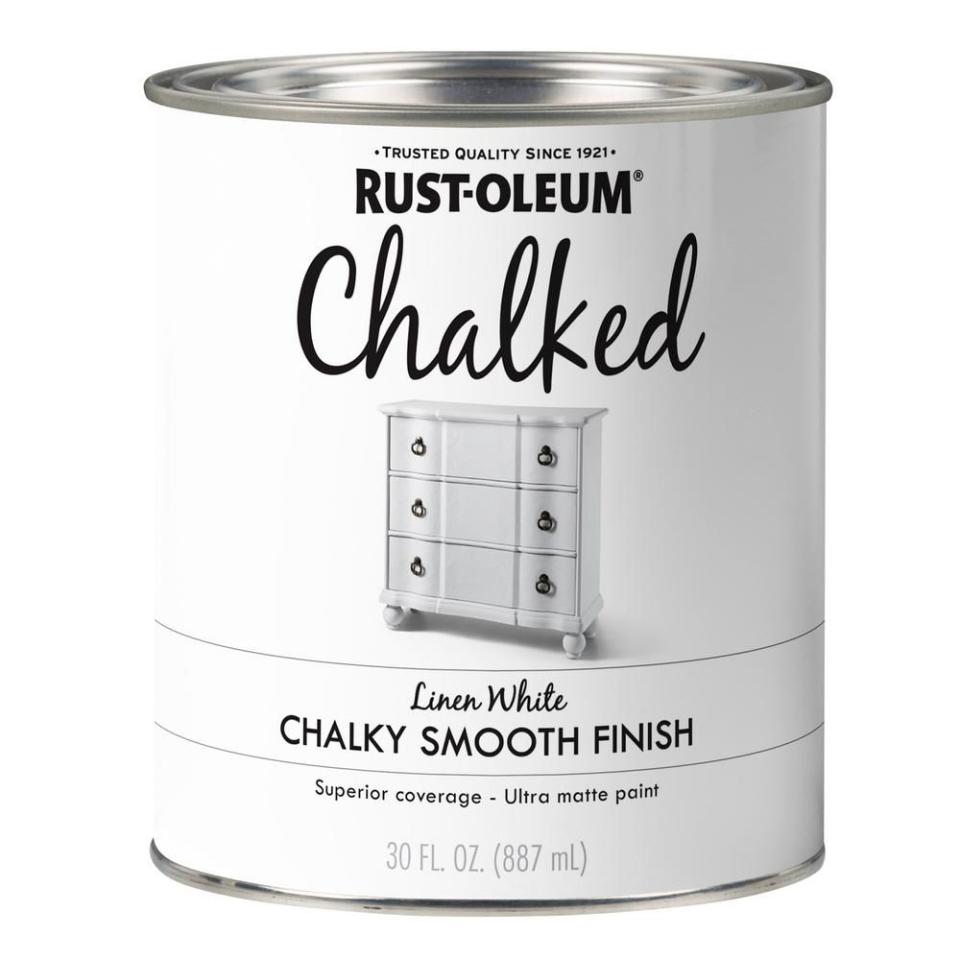 30 oz. Linen White Ultra Matte Interior Chalked Paint