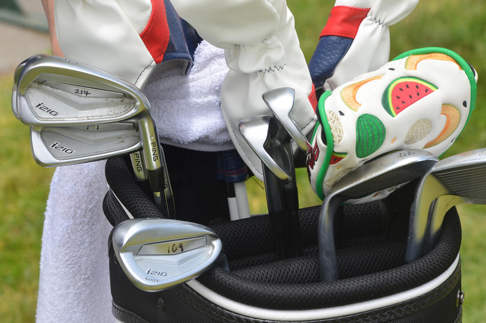 Lee Westwood's Ping irons