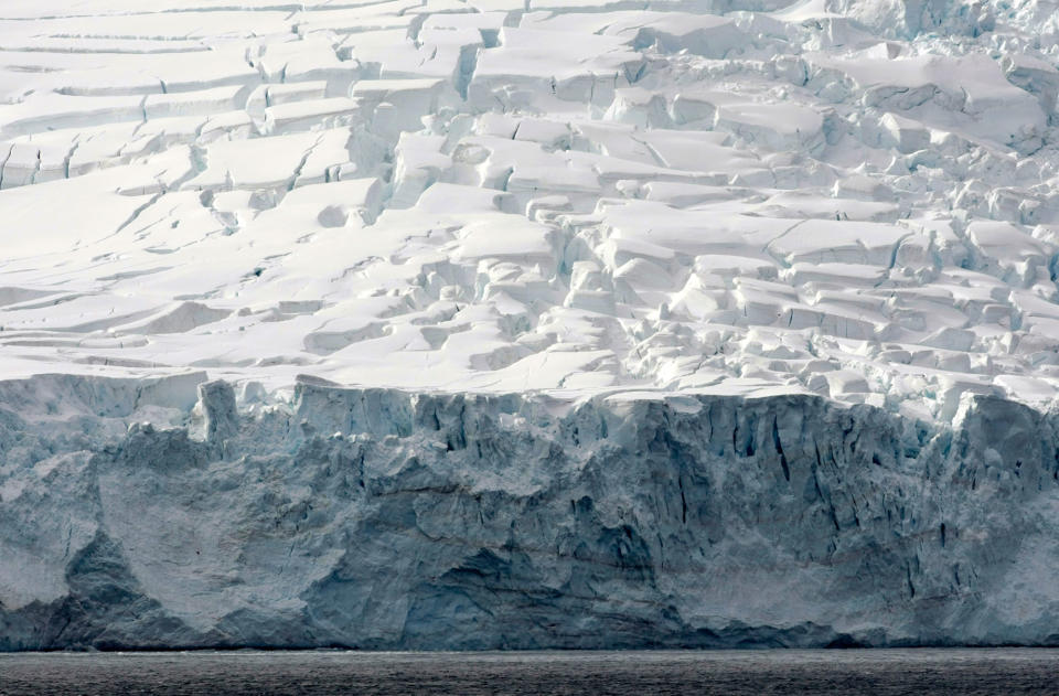 <p>Una representación de los glaciares de la Isla Livingston en el Continente Antártico, el 25 de noviembre de 2008. (Foto: Paulo Whitaker/Reuters) </p>