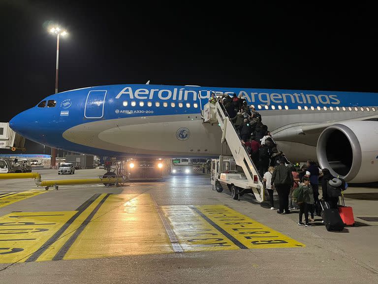 360 argentinos fueron evacuados desde Israel a Roma y se preparar para embarcar de regreso a la Argentina