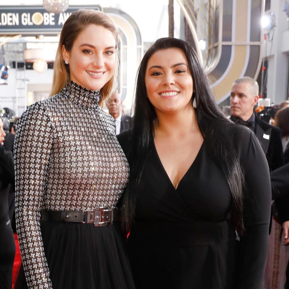 Shailene Woodley and Calina Lawrence