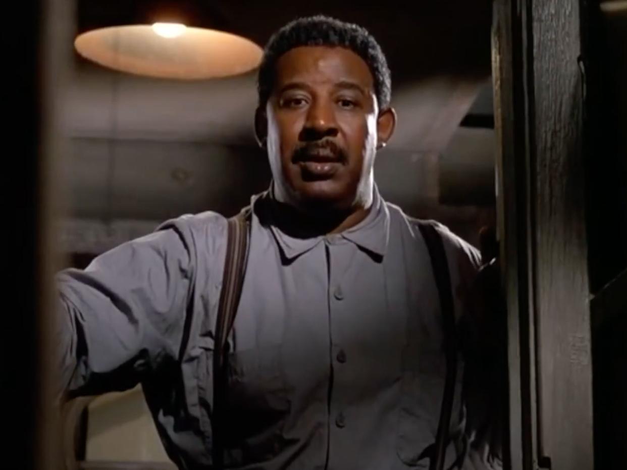 Frank McRae in the 1987 film, "batteries not included."