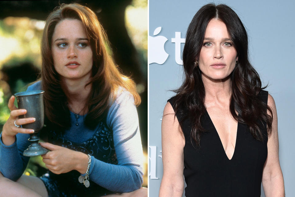 <p><strong>Then:</strong> Another darling of the '90s, Robin Tunney made her big-screen debut with a small part in <em>Encino Man, </em>as Ella. </p> <p><strong>Now:</strong> Tunney worked steadily through the rest of the decade — perhaps most notably in the teen hits <em>The Craft</em> and <a href="https://people.com/movies/the-empire-records-cast-20-years-later-where-are-they-now/" rel="nofollow noopener" target="_blank" data-ylk="slk:Empire Records;elm:context_link;itc:0;sec:content-canvas" class="link "><em>Empire Records </em></a>—and more recently found a home on <em>The Mentalist. </em>She and longtime love Nicky Marmet<a href="https://people.com/parents/robin-tunney-welcomes-daughter-colette-kathleen/" rel="nofollow noopener" target="_blank" data-ylk="slk:have two children together.;elm:context_link;itc:0;sec:content-canvas" class="link "> have two children together.</a> </p>