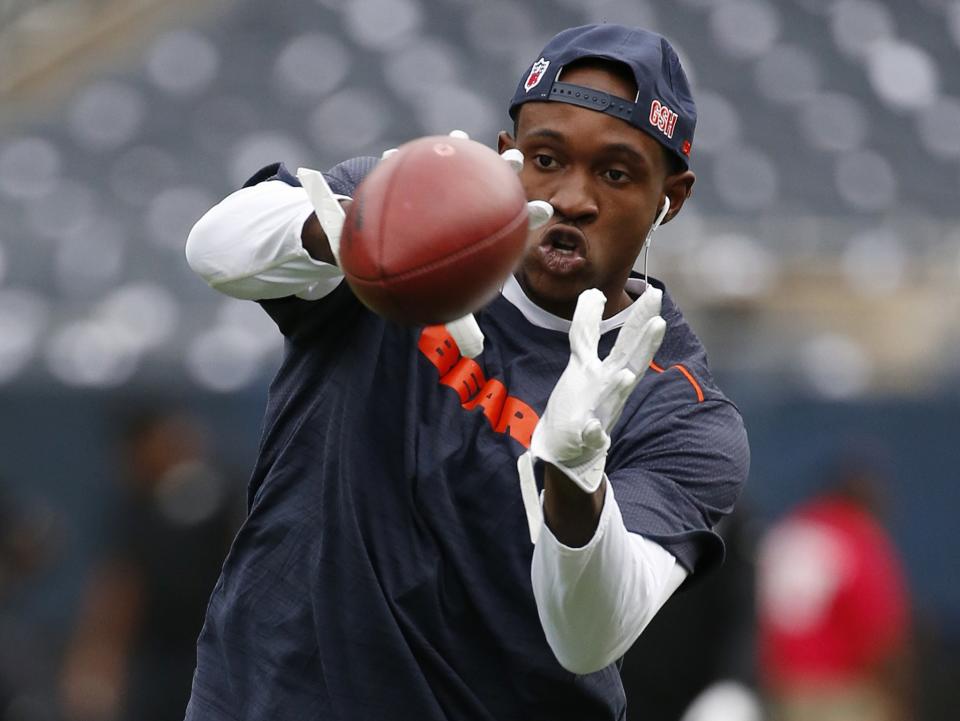 After spending his first five NFL seasons with the Bears, Alshon Jeffery will likely hit free agency next week. (AP)