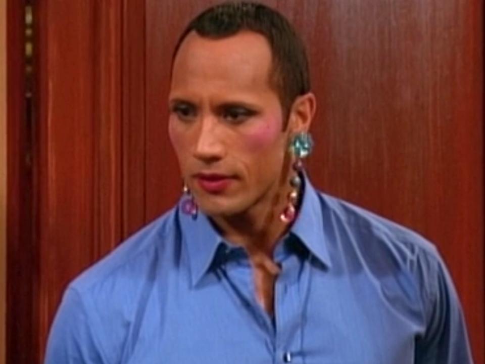 hannah montana dwayne johnson