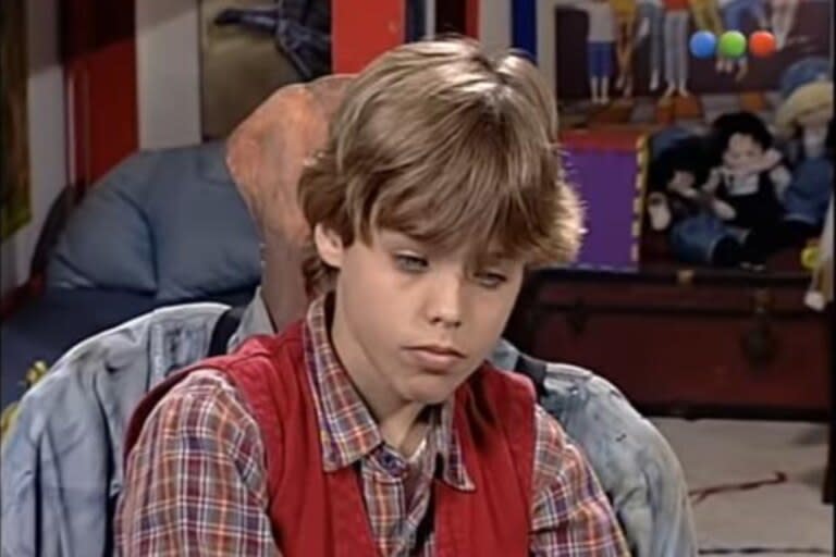 Benjamín Rojas debutó como actor en Chiquititas de 1998 (Foto: Captura de video)