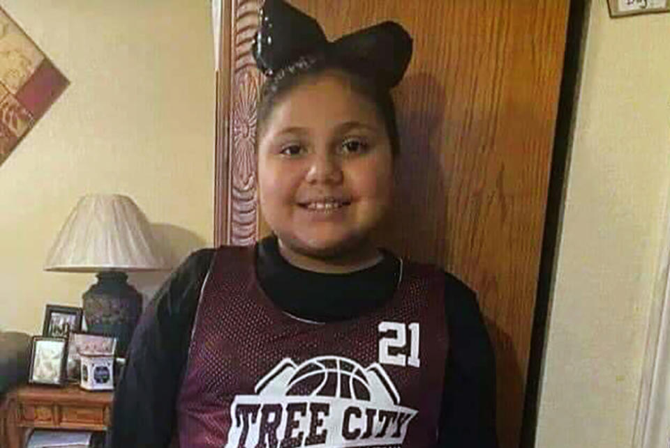 This undated handout photo provided by Siria Arizmendi shows her niece, Eliahna García, 10. García is among those killed in Tuesday, May 24, 2022, shooting at Robb Elementary School in Uvalde, Texas. (Siria Arizmendi via AP)