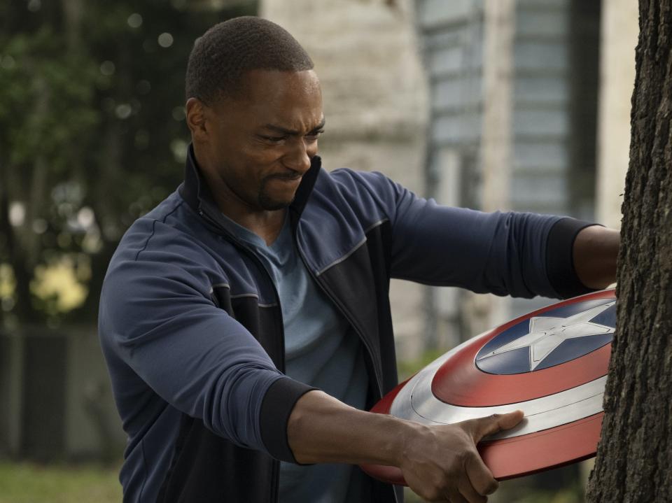 Anthony Mackie in The Falcon and the Winter Soldier (Disney Plus)