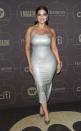 <p>Attending Warner Music's Pre Grammy Party: In a <a href="https://www.cosmopolitan.com/uk/fashion/celebrity/a15891446/ashley-graham-looks-like-a-sexy-cyborg-in-this-skin-tight-silver-latex-dress/" rel="nofollow noopener" target="_blank" data-ylk="slk:skin-tight latex dress;elm:context_link;itc:0;sec:content-canvas" class="link ">skin-tight latex dress</a> that literally left us drooling at our desks, Ashley proved there is not a single look she can't pull off. </p>