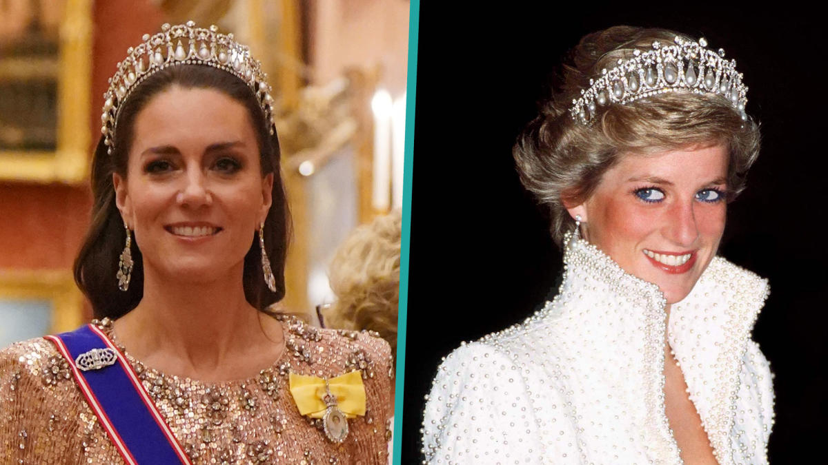 Kate Middleton Sparkles In Rare 'Lover's Knot' Tiara From Princess ...