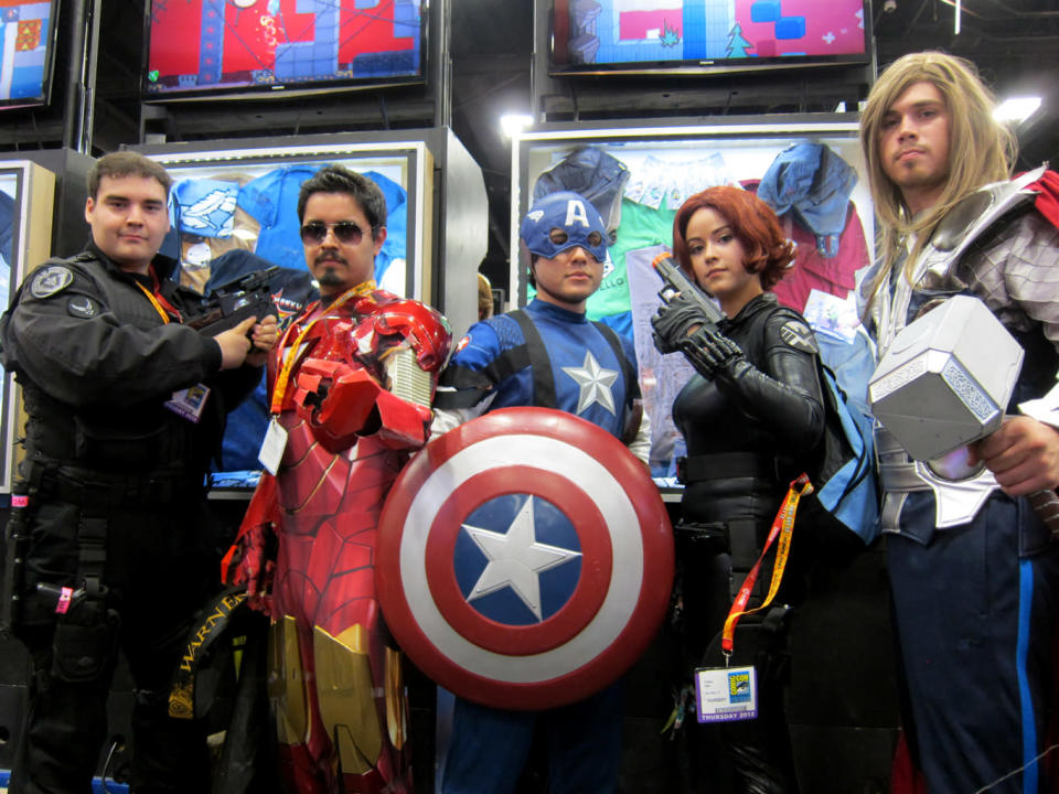 Avengers Assemble! -  San Diego Comic-Con 2012 Costumes