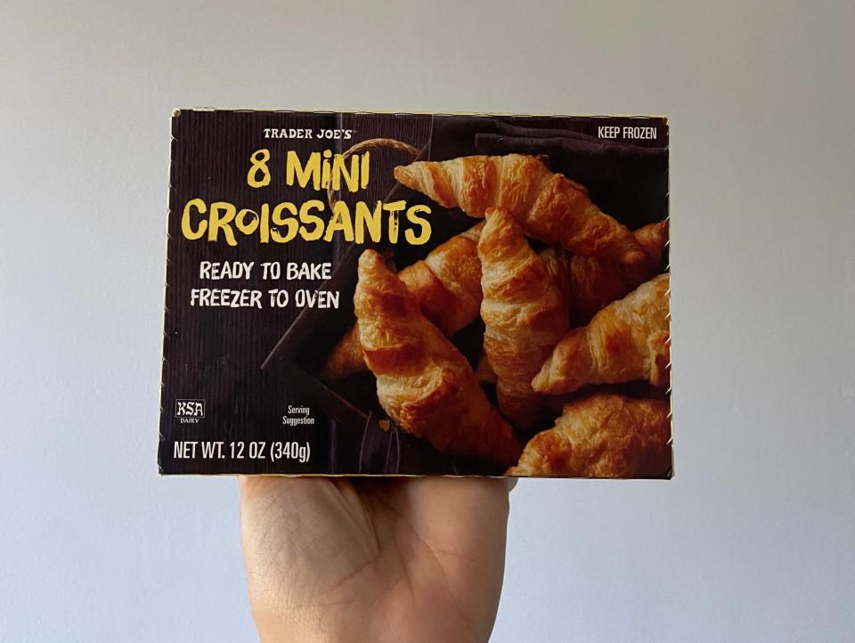 trader joe's mini croissants