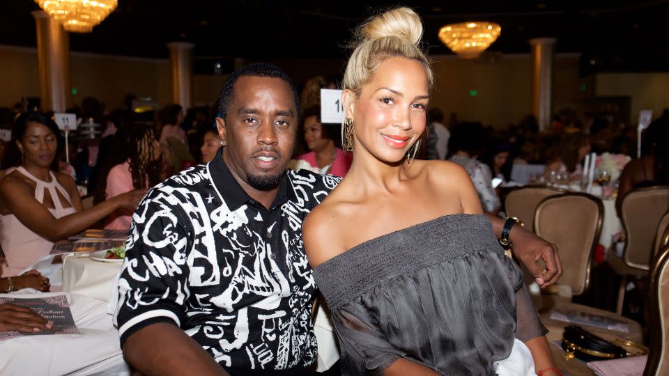 Sean Combs and Sarah Chapman are seen in 2017. - Earl Gibson III/Getty Images