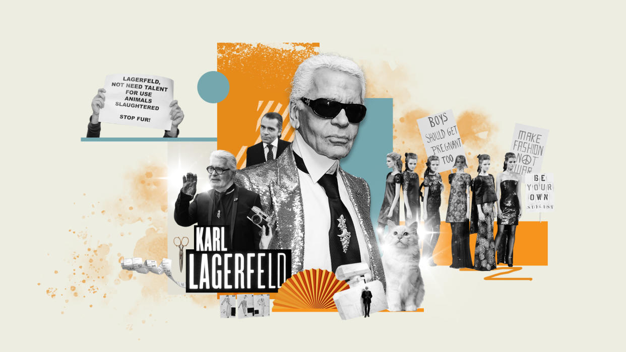 The 2023 Met Gala will honor famed Chanel designer Karl Lagerfeld. (Photo:Getty Images; Illustration by Barbara Gibson for Yahoo)