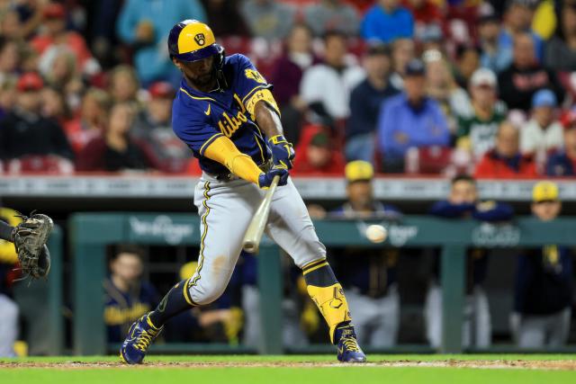 Andrew McCutchen, designated hitter for the Milwaukee Brewers last year,  signing with Pittsburgh Pirates