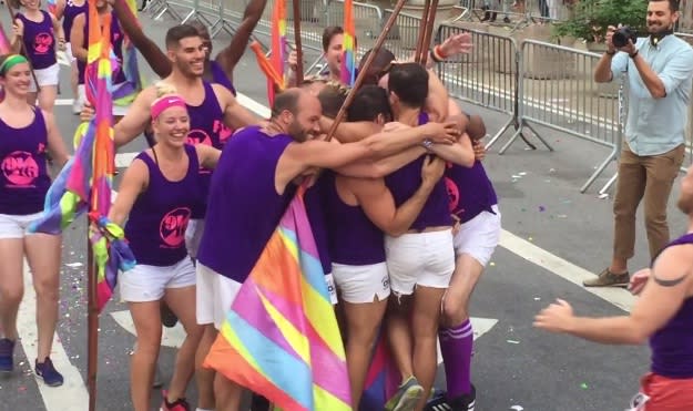 We’re freaking out over this incredibly heartwarming choreographed proposal at Pride