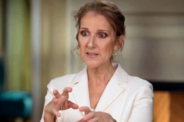 <p>@TODAYshow/X</p> Celine Dion on the 'Today' show talking about stiff person syndrome