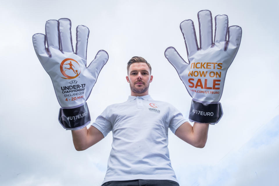 Jack Butland is hoping to be England’s No 1 for the World Cup in Russia