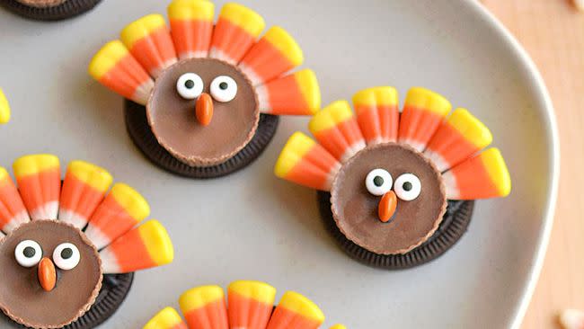 turkey crafts chocolate turkey treats