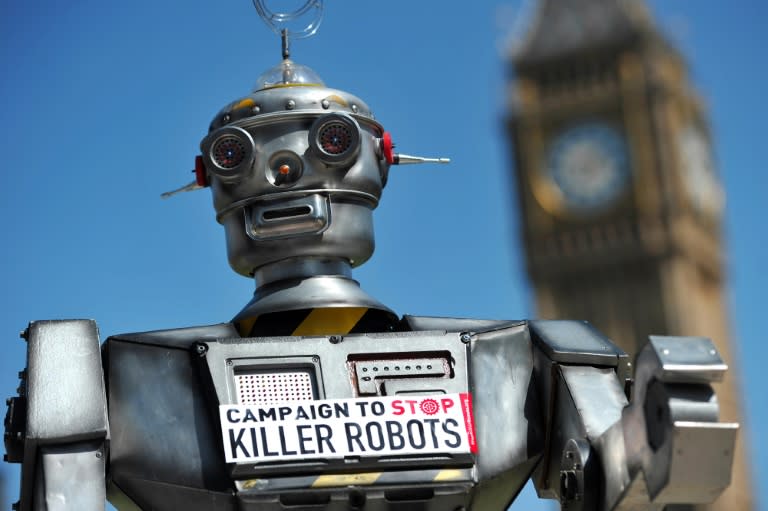 The "Campaign to Stop Killer Robots" was launched in London in 2013
