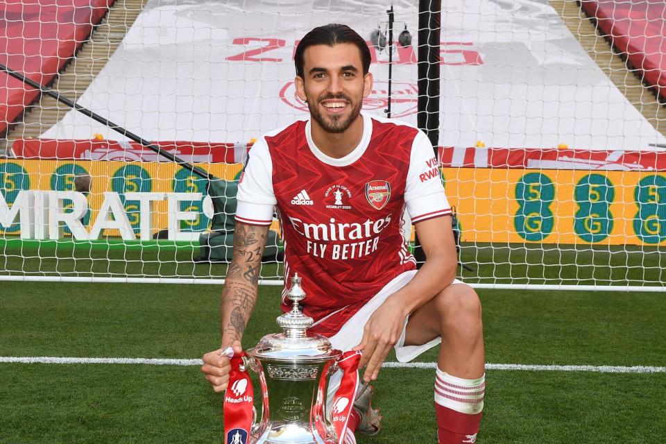 Ceballos returns to Arsenal on another loan deal: Arsenal FC via Getty Images