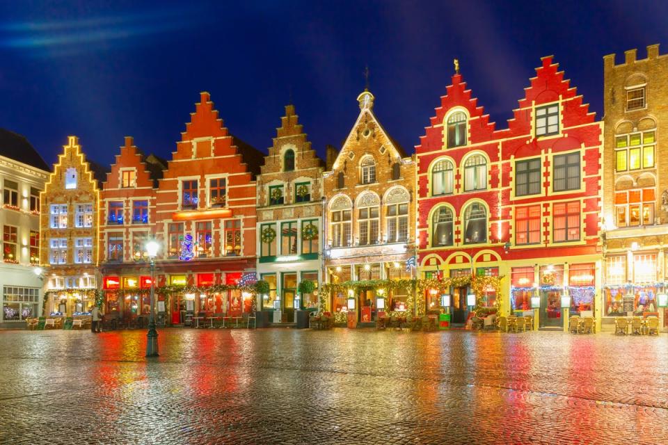 The Christmas celebrations in Bruges are known as ‘Winter Glow’ (Getty Images/iStockphoto)