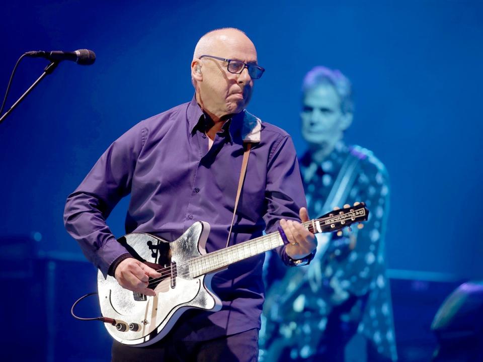 Mark Knopfler gathered together some of the world’s greatest guitarists (AP)
