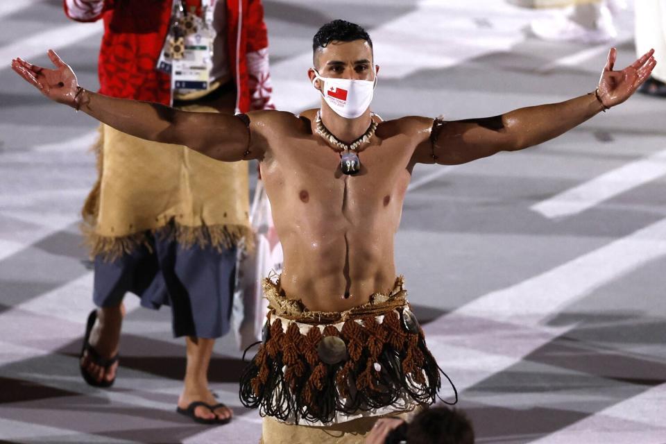 Pita Taufatofua and Team Tonga