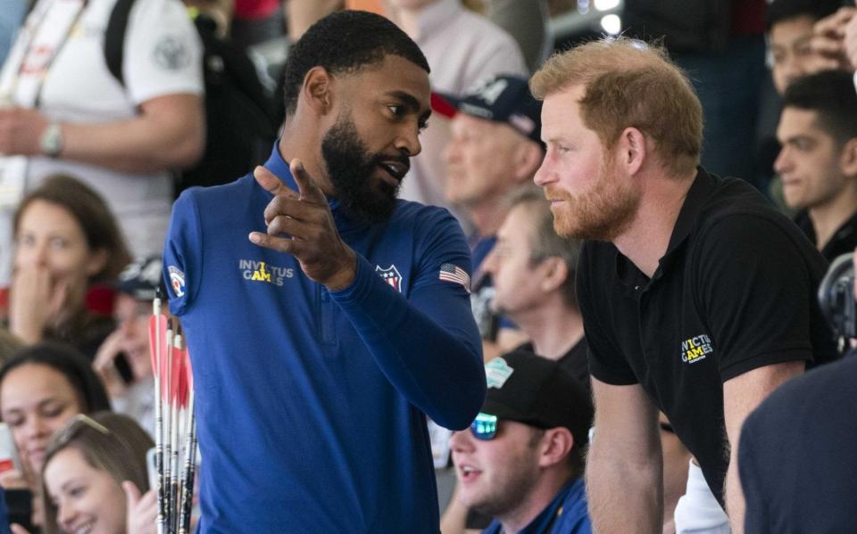 The Duke of Sussex also attended the archery event at Sunday's Invictus Games - Sem Van Der Wal/Shutterstock