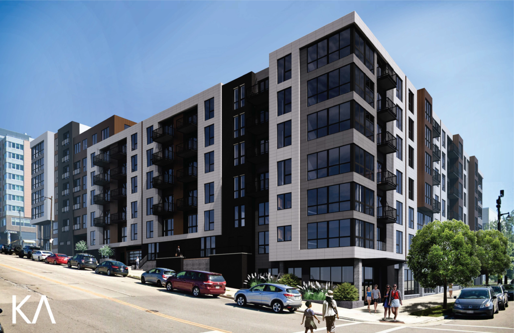 The downtown Milwaukee site planned for a 197-unit apartment development has been sold for $5 million.