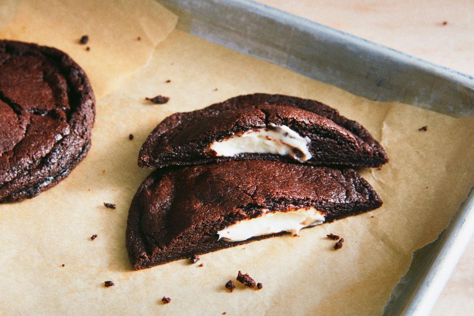 Cheesecake Brownie Cookies