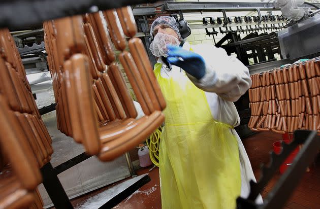 Kayem Foods currently makes the Fenway Franks that are sold at Fenway Park. (Photo: Boston Globe via Getty Images)