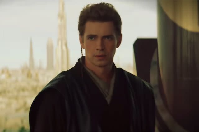 <p>Star Wars/Youtube</p> Hayden Christensen as Anakin Skywalker