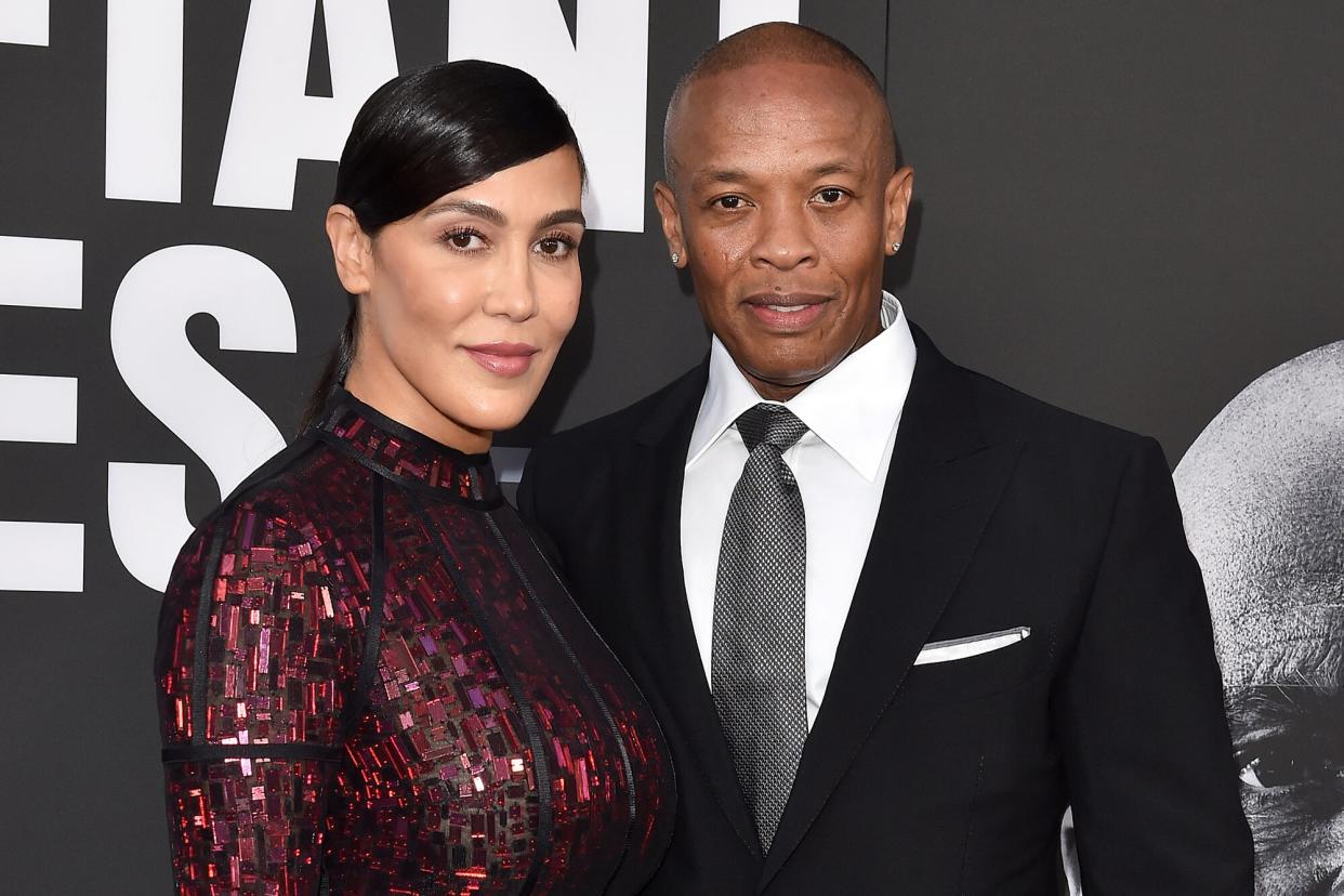 Dr. Dre and wife Nicole Young