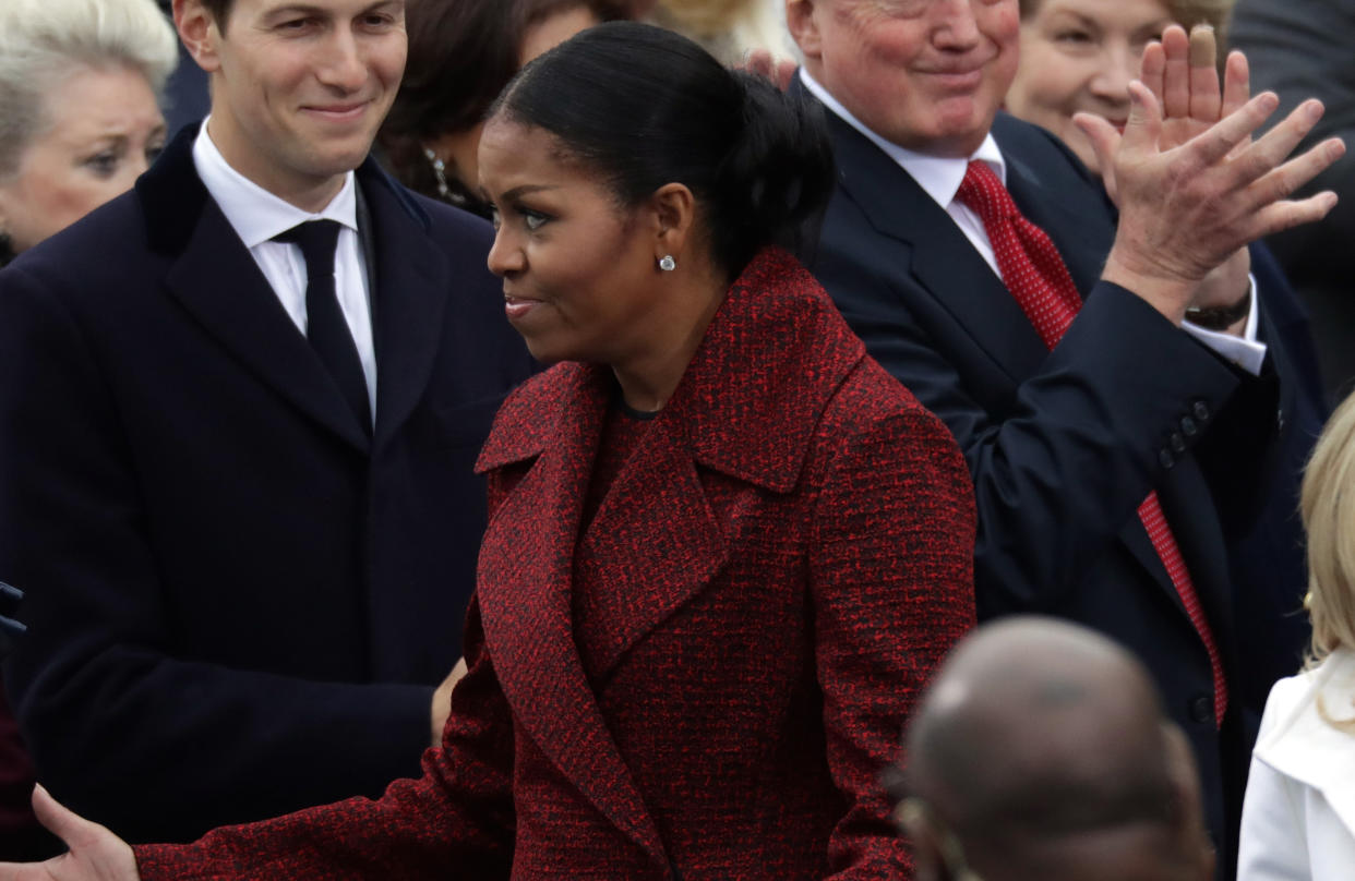 Michelle Obama was given a gift and didn’t know what to do with it and we’re like “girl, same”