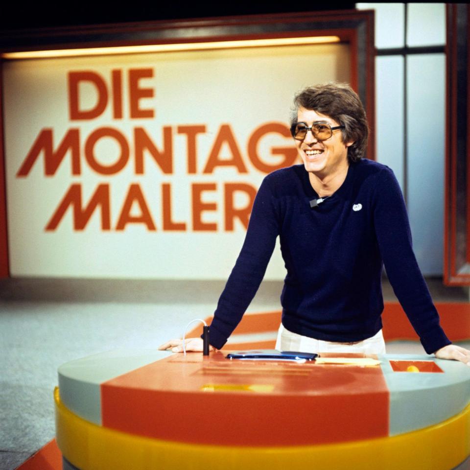 Von 1974 bis 1979 moderierte Frank Elstner die Schnellratesendung "Die Montagsmaler". (Bild: SWR / Wolfgang Gitzinger)