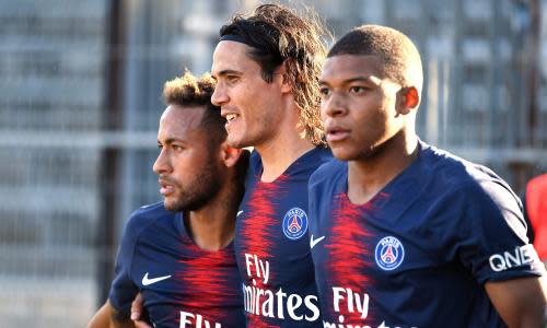 Jürgen Klopp: I would not swap Liverpool’s front three for PSG’s