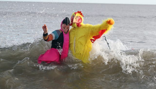 Whitley Bay swim