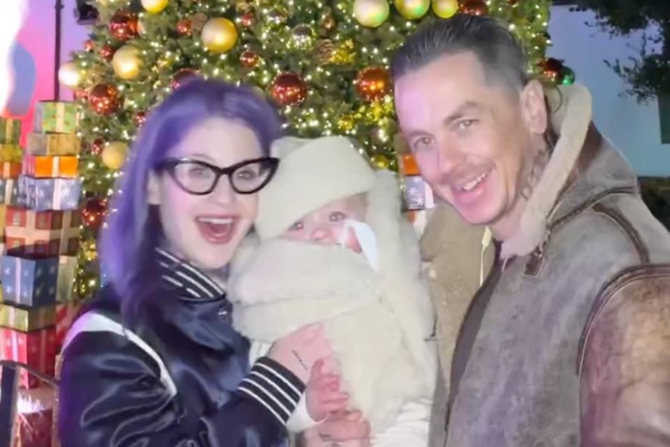 <p>Kelly Osbourne/Instagram</p> Kelly Osbourne, Sidney and Sid Wilson