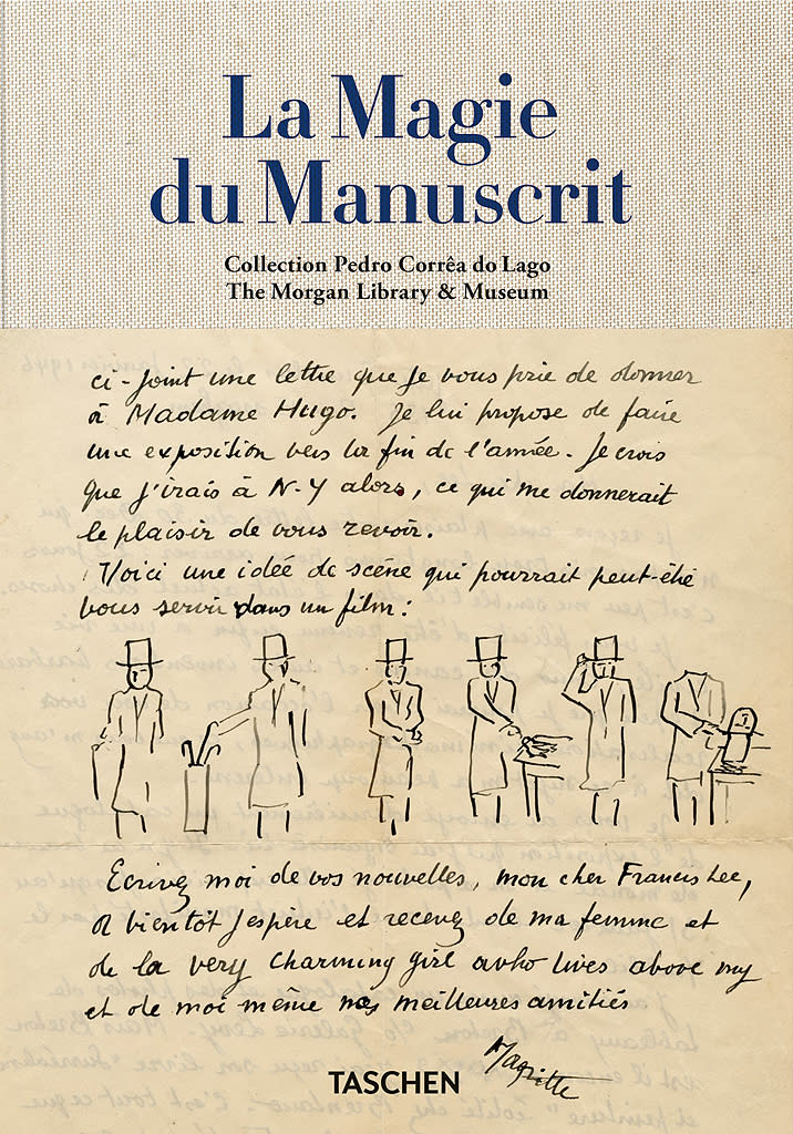 <p> Pour bien connaitre un être, rien de vaut de découvrir son écriture. On se plonge avec délice dans l’une des plus impressionnantes collections de lettres autographes, toute époque confondue. <br><b>Taschen, environ 35€</b></p><br><a href="https://www.taschen.com/pages/fr/catalogue/classics/all/07701/facts.la_magie_du_manuscrit_collection_pedro_correa_do_lago.htm" rel="nofollow noopener" target="_blank" data-ylk="slk:Acheter;elm:context_link;itc:0;sec:content-canvas" class="link ">Acheter</a>