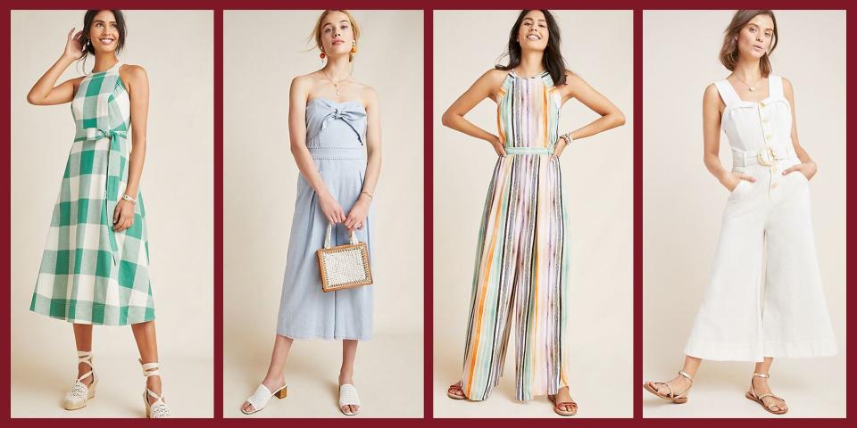 The Season's Cutests Jumpsuits Are On Sale at Anthropologie Right Now