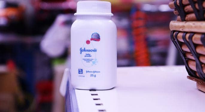 Johnson & Johnson fermerà la vendita di talco dal 2023