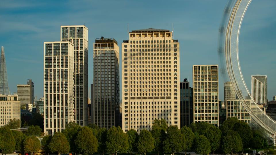 The Penthouse at Belevedere Gardens enjoys views over central London and costs £21m (Phil Conrad)