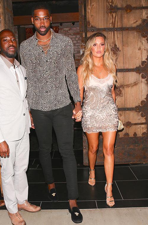 Khloe Kardashian aka KoKo celebrated her 33rd birthday in style on Sunday night with her basketball beau Tristan Thompson and the Kardashian Klan throwing the reality star a surprise birthday party.