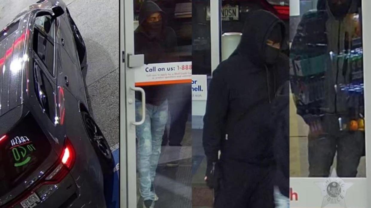 <div>Chicago police released surveillance images of suspects wanted for burglarizing several businesses on the city's Northwest Side</div>