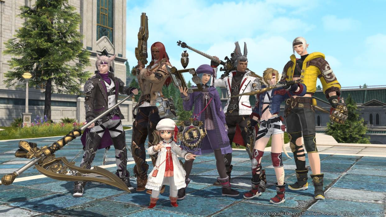  Final Fantasy 14. 