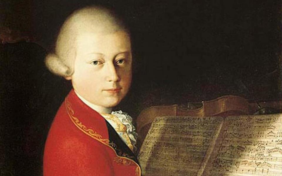 Mozart - PA/Royal Society